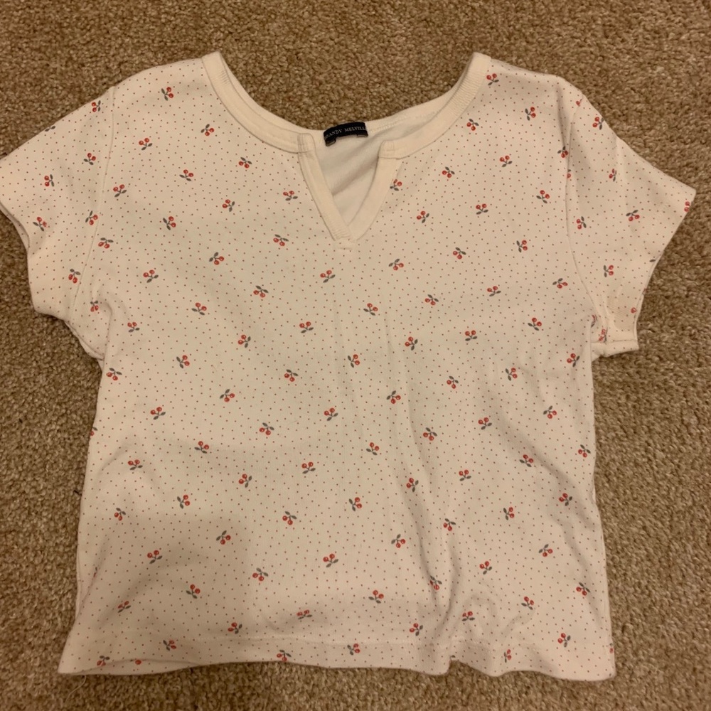 Brandy Melville Ashlyn (Cherry) Top